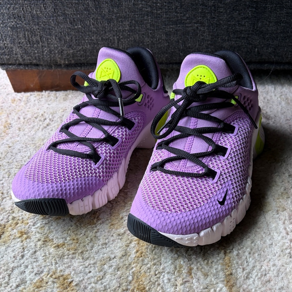 Nike Metcon Purple and Black Athletic Shoes